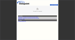 Desktop Screenshot of datapoint.esc1.net